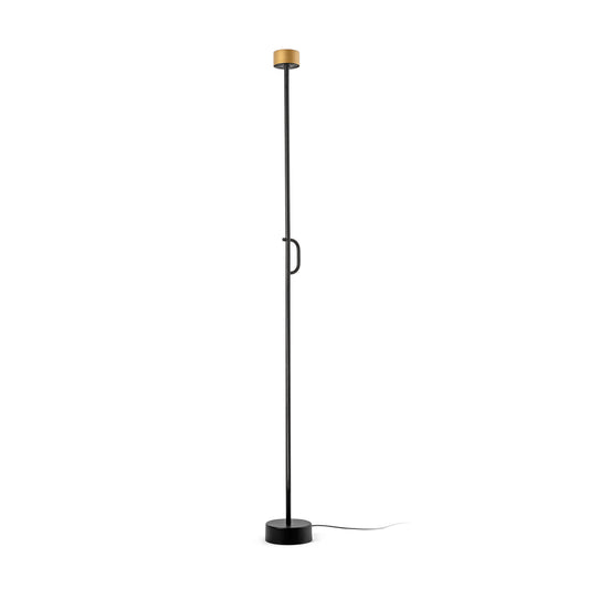 Lámpara de Pie Faro STAFF Negro Satinado Minimalista