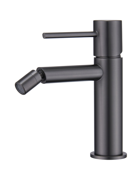 Monomando de Bidé IMEX Monza Black Gun Metal