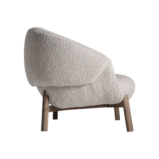 Sofá Jacquard Beige en Madera de Olmo | Vical Home