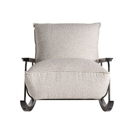 Mecedora Zwalm Beige en Madera Natural | Vical Home