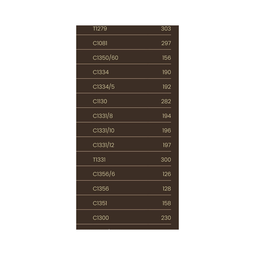 Lámpara Colgante GLAMM C1130 Aromas del Campo - Plano Técnico y Dimensiones