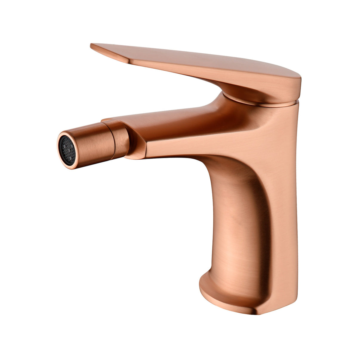 Monomando Bidé Delos IMEX Oro Rosa Cepillado