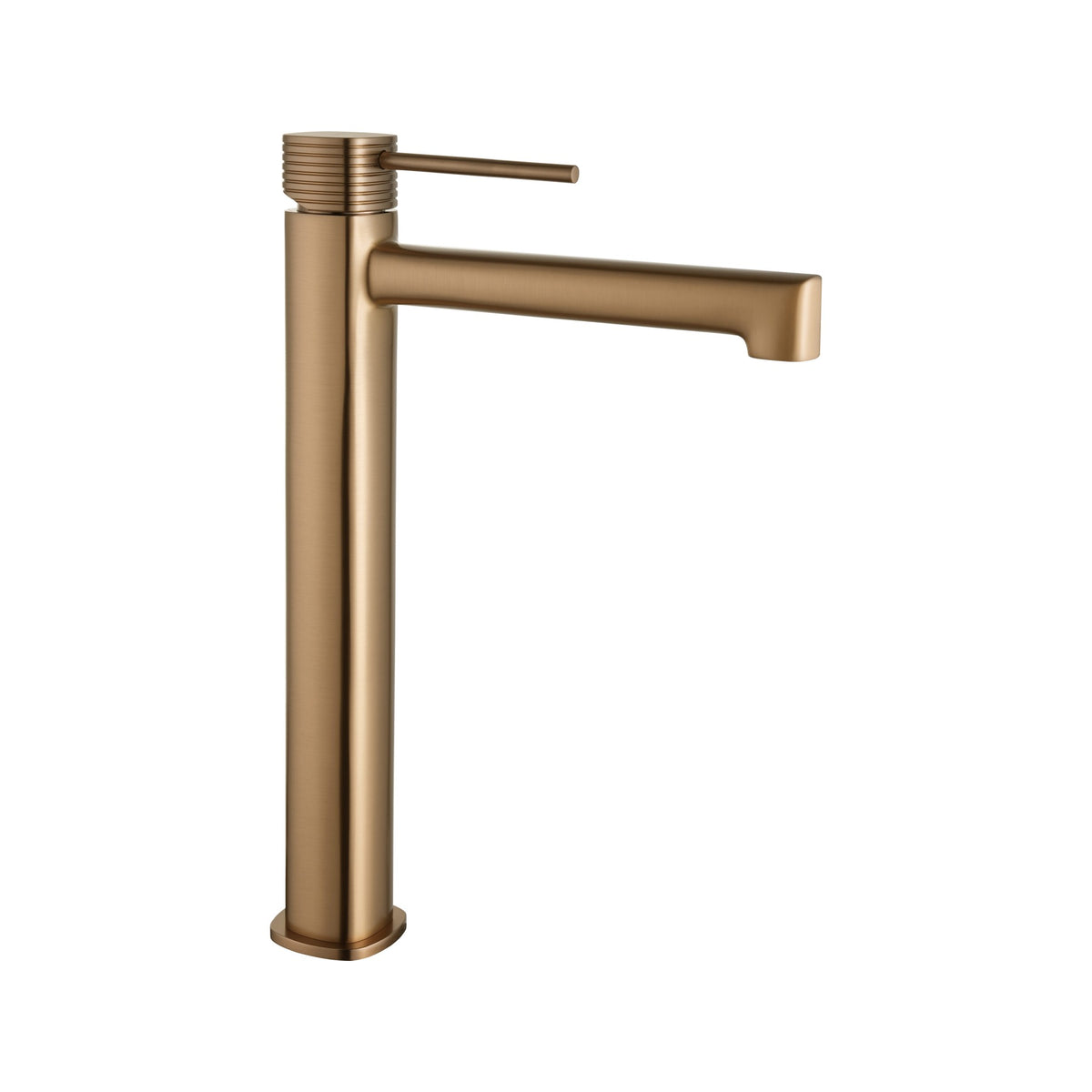 Monomando de Lavabo Alto Firenze IMEX Oro Rosa Cepillado
