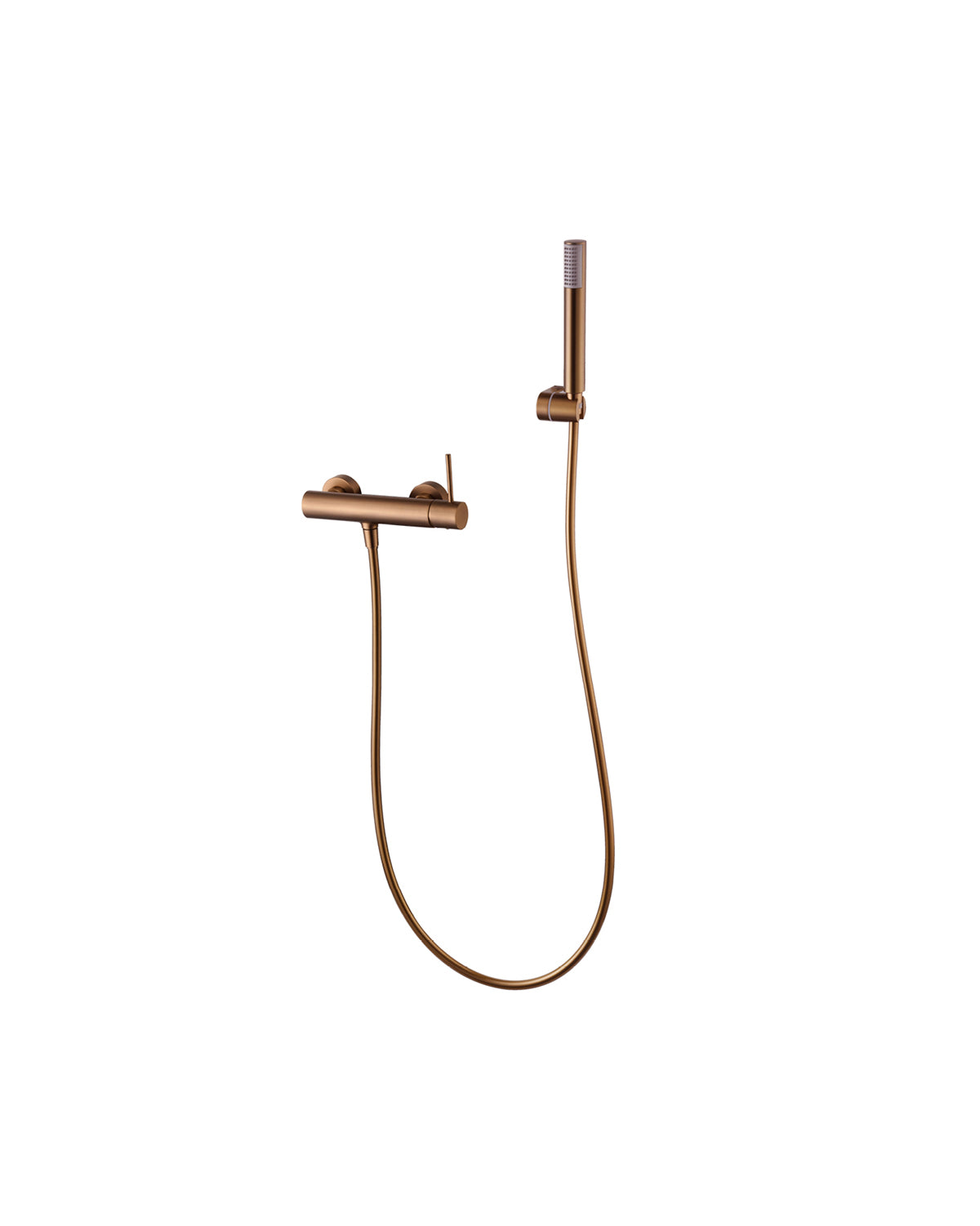 Kit de Ducha Monomando IMEX MONZA - Oro rosa cepillado