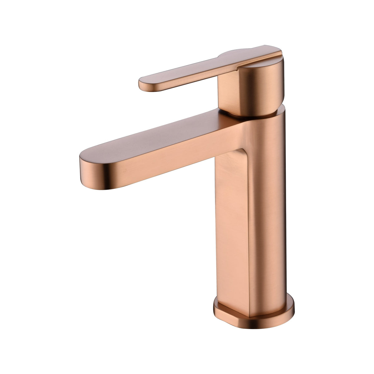 Monomando de Lavabo Roma IMEX Oro Rosa Cepillado