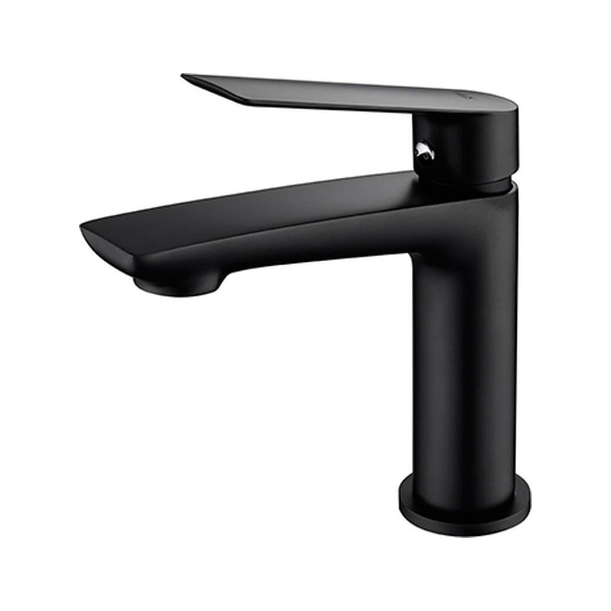 Monomando de Lavabo Lúxor IMEX Negro Mate