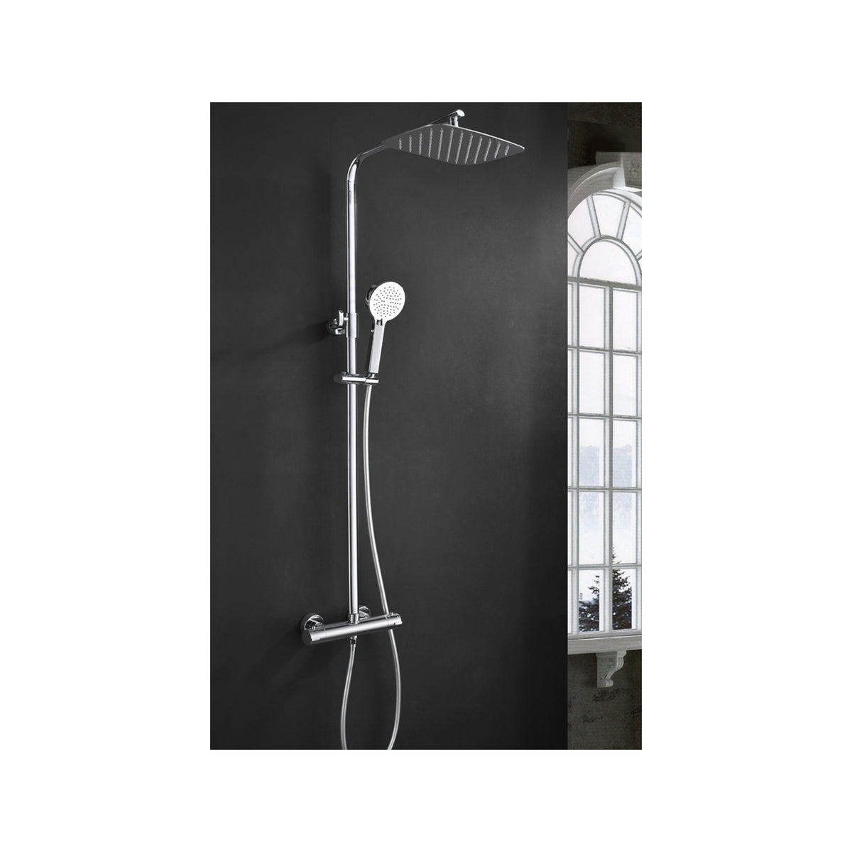 Conjunto de Ducha Termostática Praga IMEX Estándar