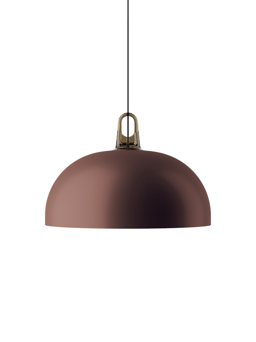 LODES JIM Dome Bronce cobre exterior / Blanco interior / Gancho Miel