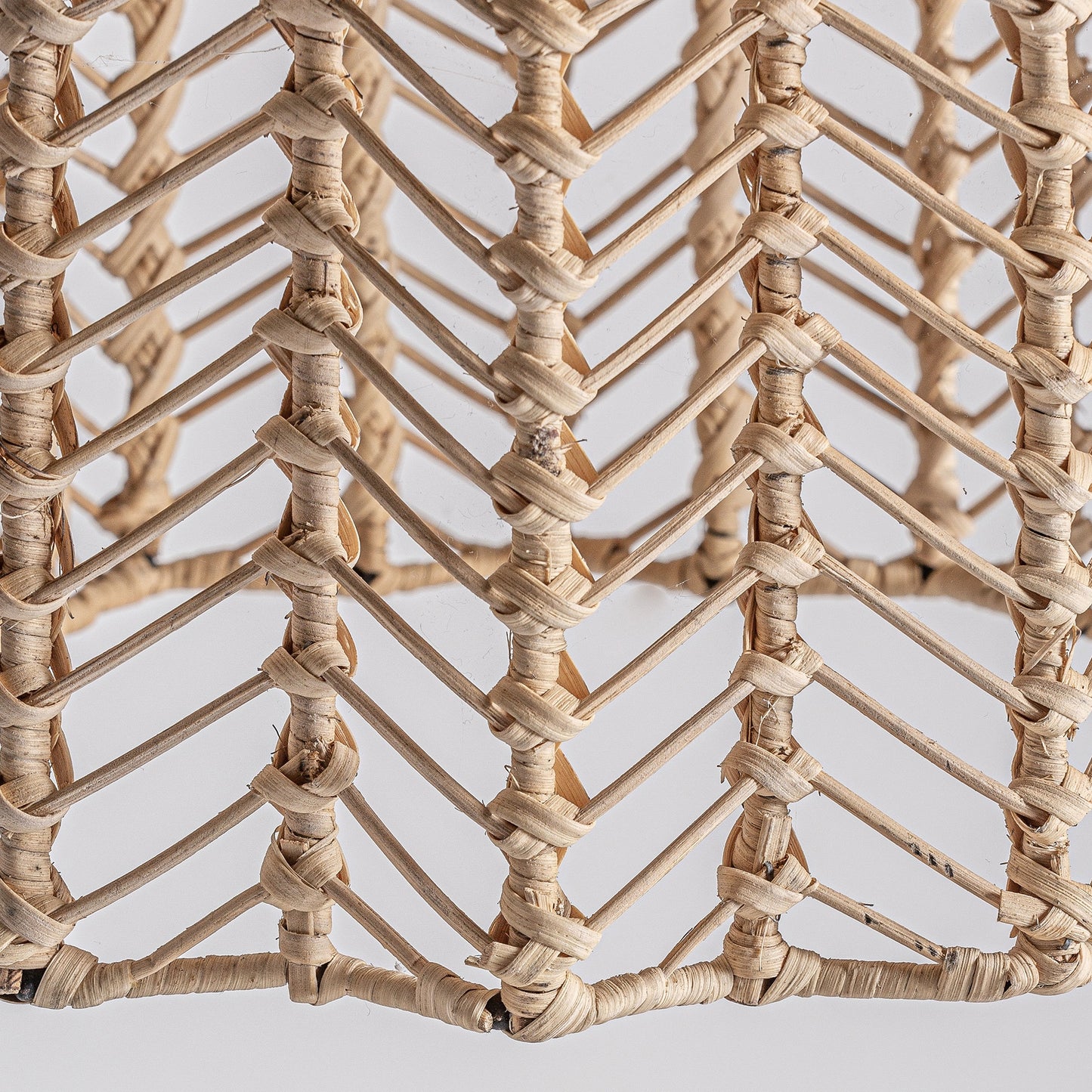 LÁMPARA DE COLGAR PLISSÉ RATTAN 29932