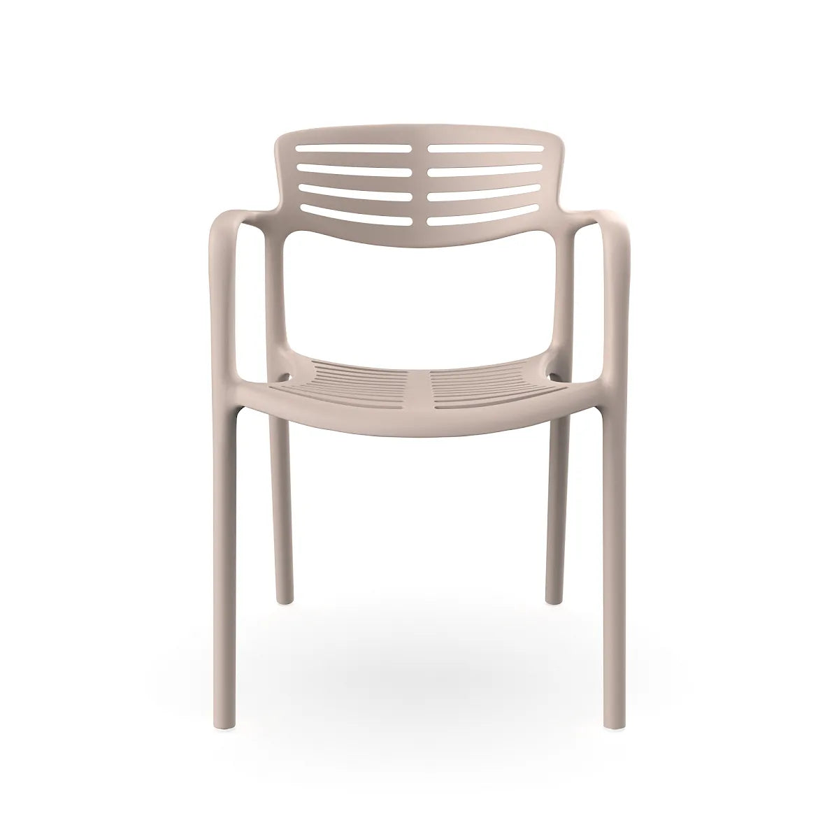 Silla Toledo Aire Resol color Boletus topo para interior y exterior