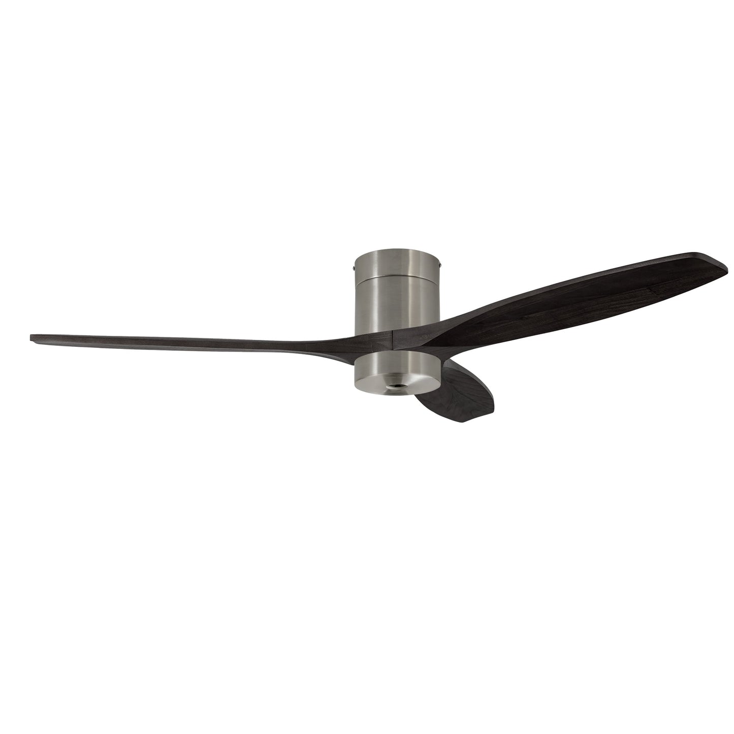 Ventilador Stem Evo 1220mm Tube Play FORLIGHT niquel satinado palas negras