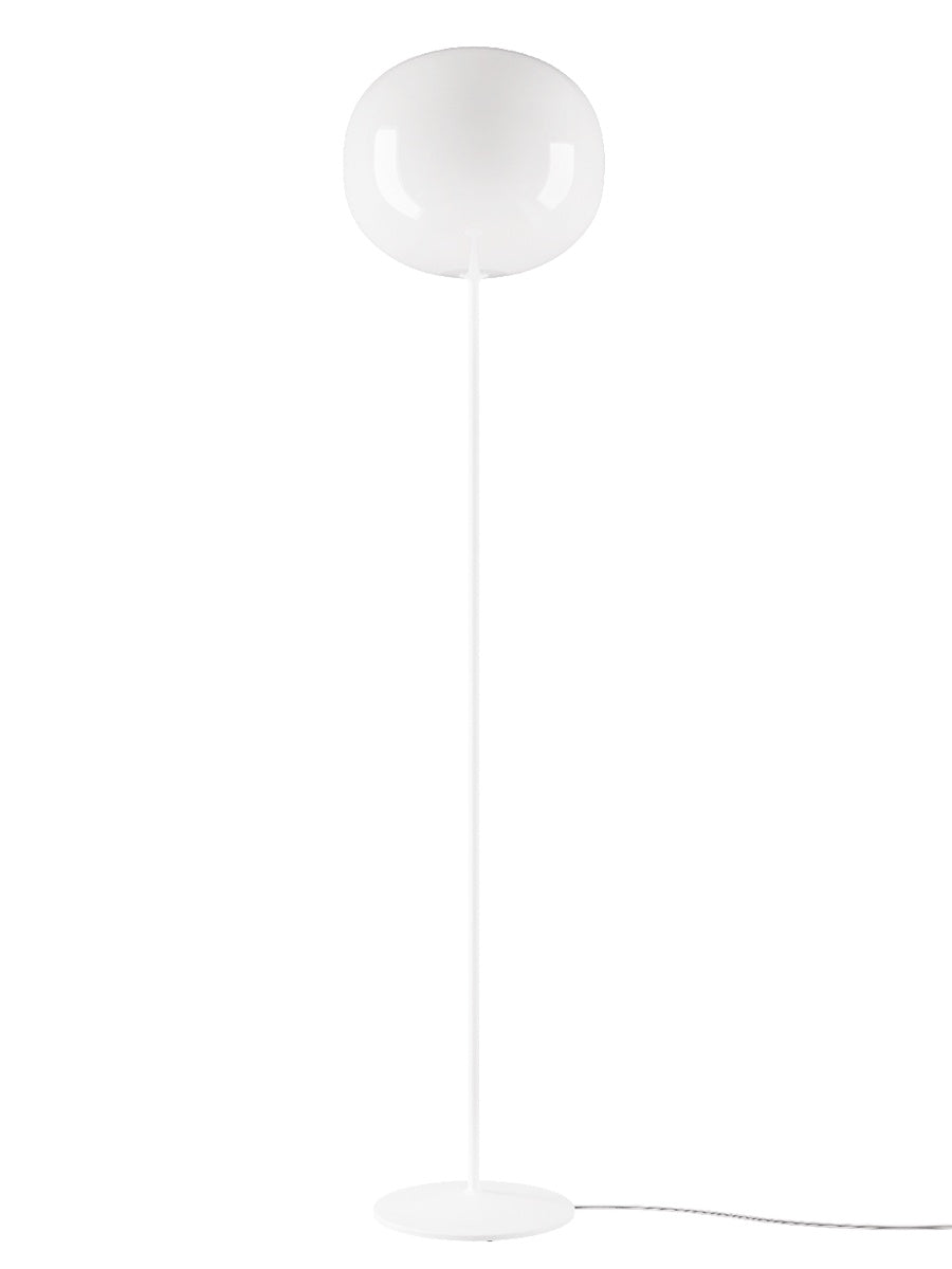Lámpara de Pie LODES Volum Long 42 blanco diseño Snøhetta