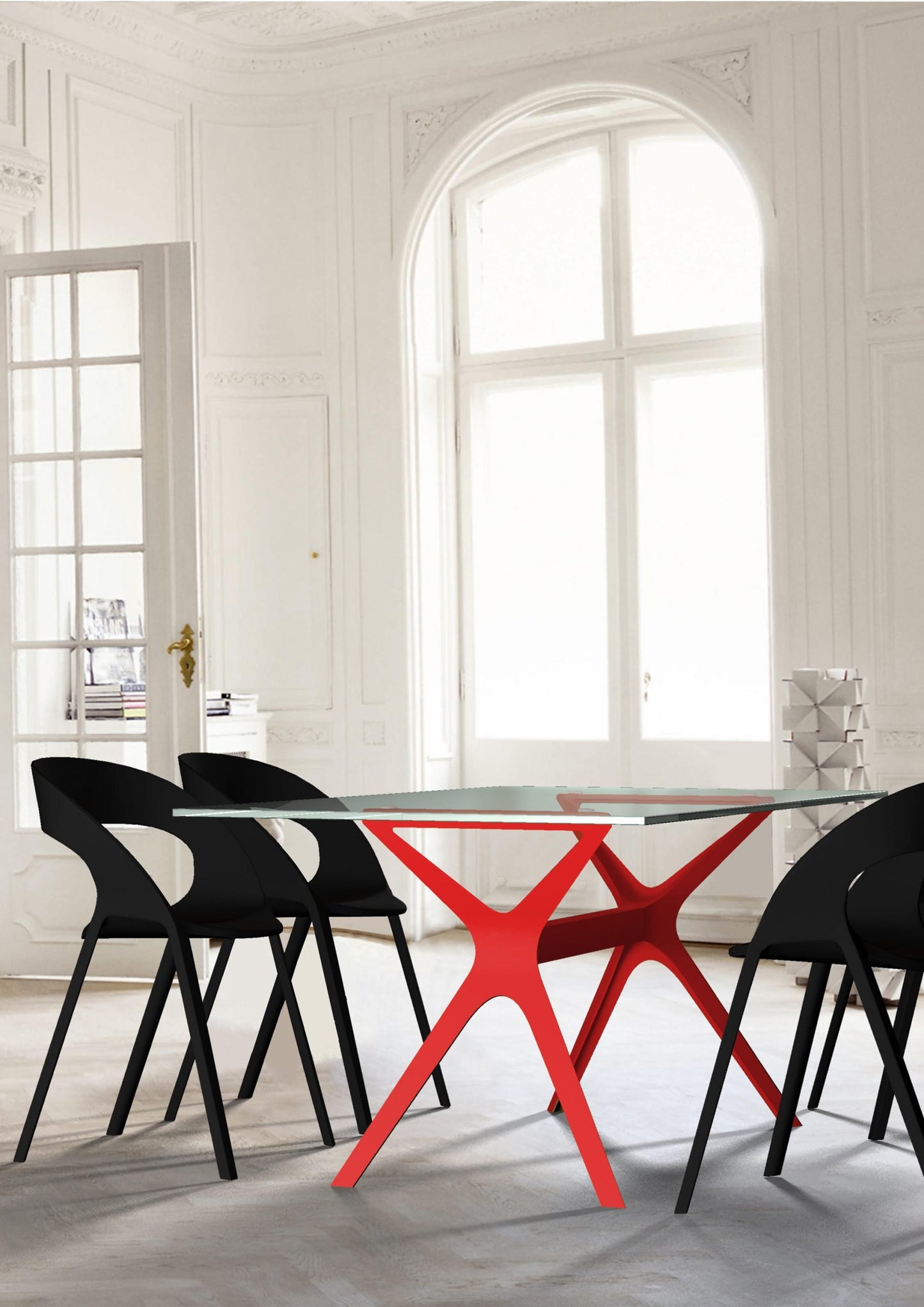 Mesa VELA L rectangular 180 cm x 90 x 74 cm