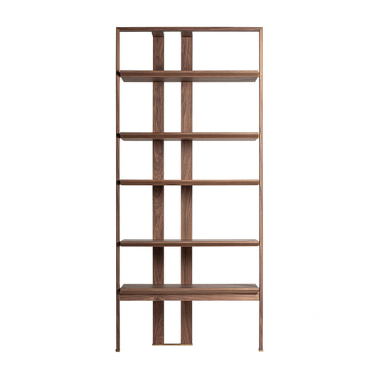 Librería Gifhorn Vical Home madera de olmo artesanal estantería salón | Get Up Design
