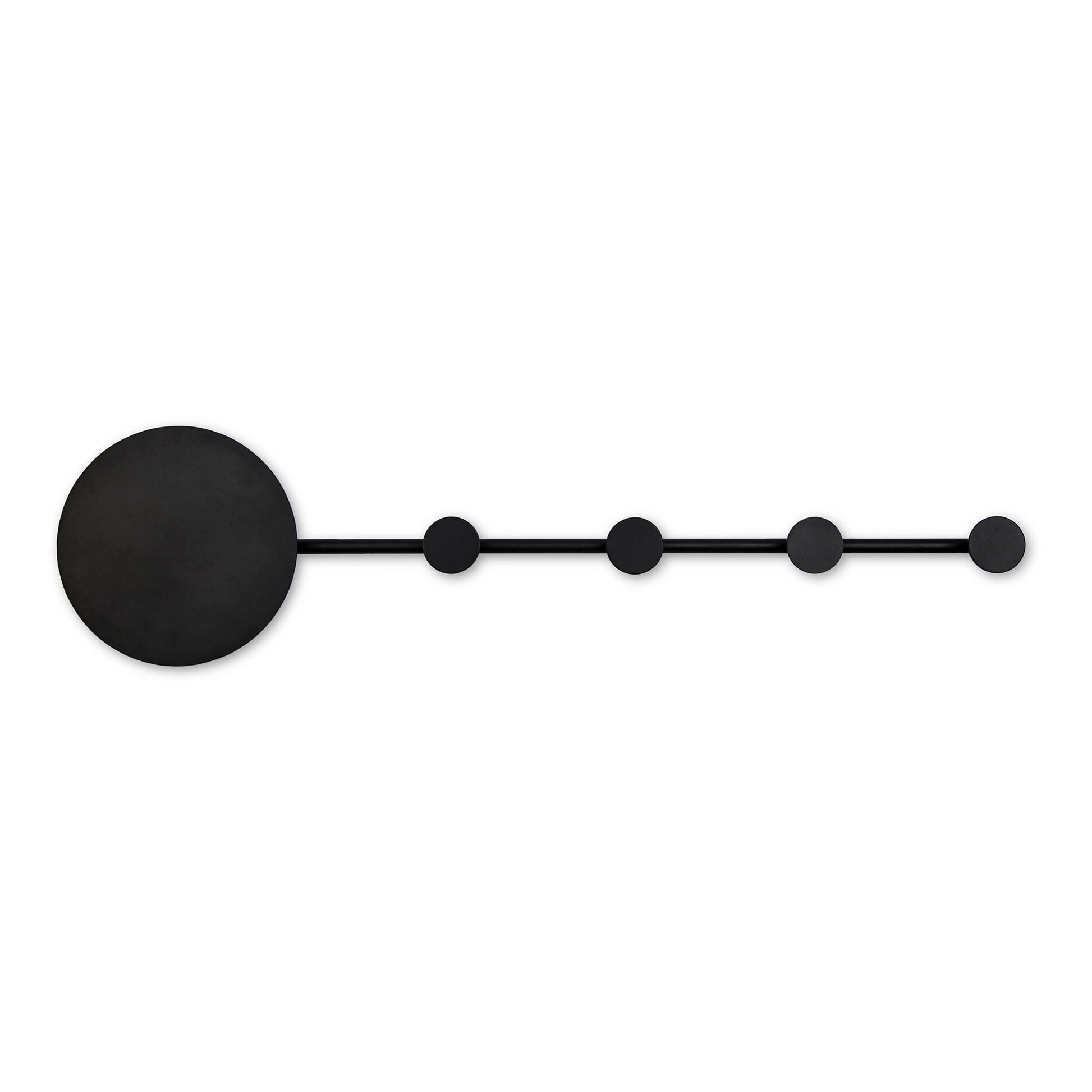 Lámpara Perchero de Pared Faro Han Negro LED 7W 2700K - Foto Principal