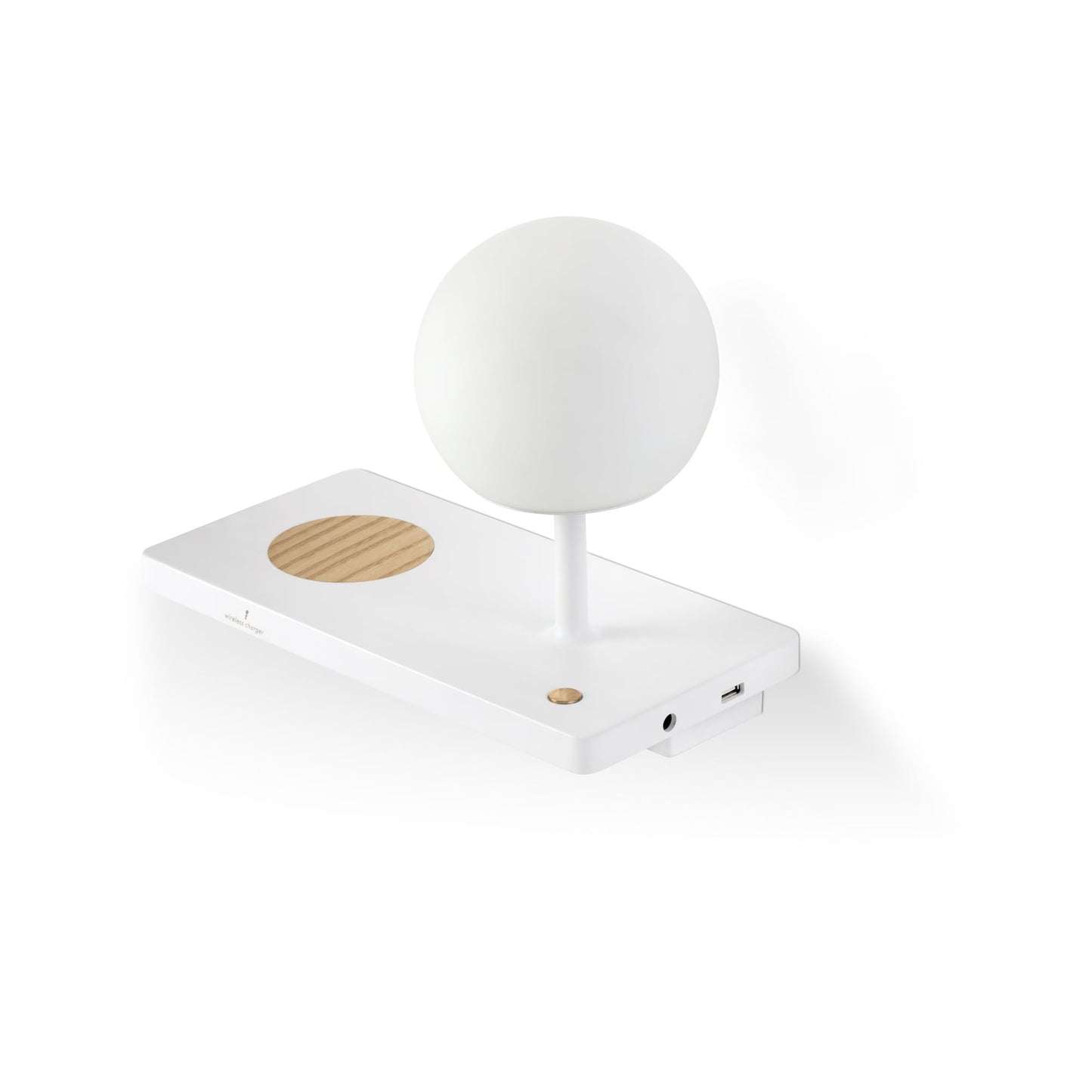 Lámpara y Aplique Faro NIKO con Cargador Inalámbrico Qi Diseño Nahtrang LED 3000K