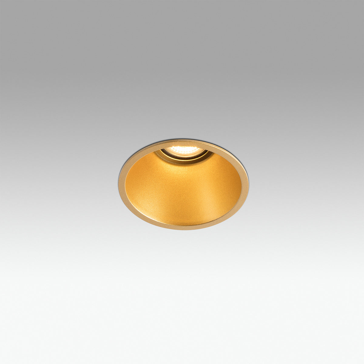 Faro FRESH GU10 IP44 de FARO Barcelona Oro ref 02200503 esquema