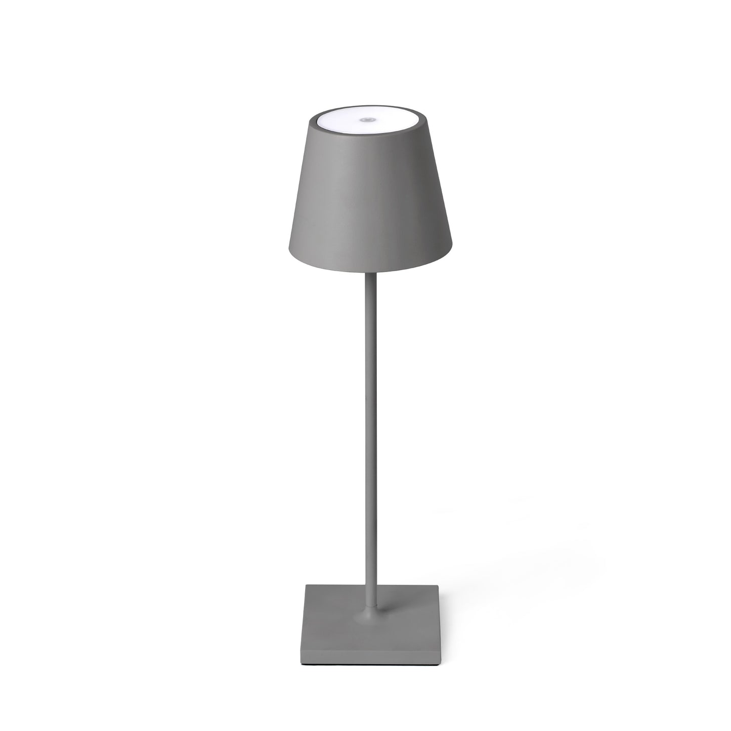 Lámpara de sobremesa portátil exterior Faro TOC LED Gris recargable