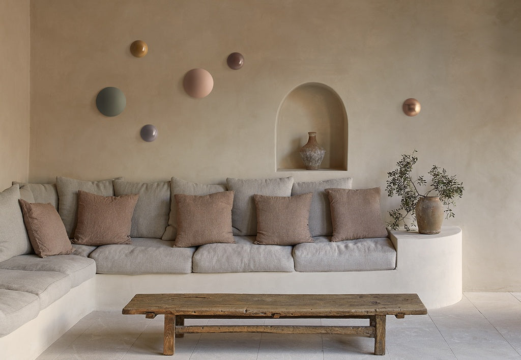 Aplique de Pared ALTUN L Ø22 cm Aromas del Campo en ambiente mural