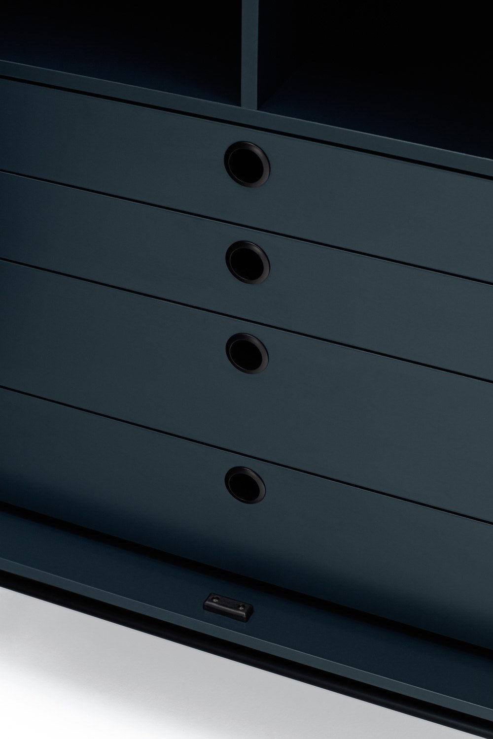 Mueble Auxiliar PUNTO 2P/4C | Teulat - Negro/Azul-gr antracita (extra 2)