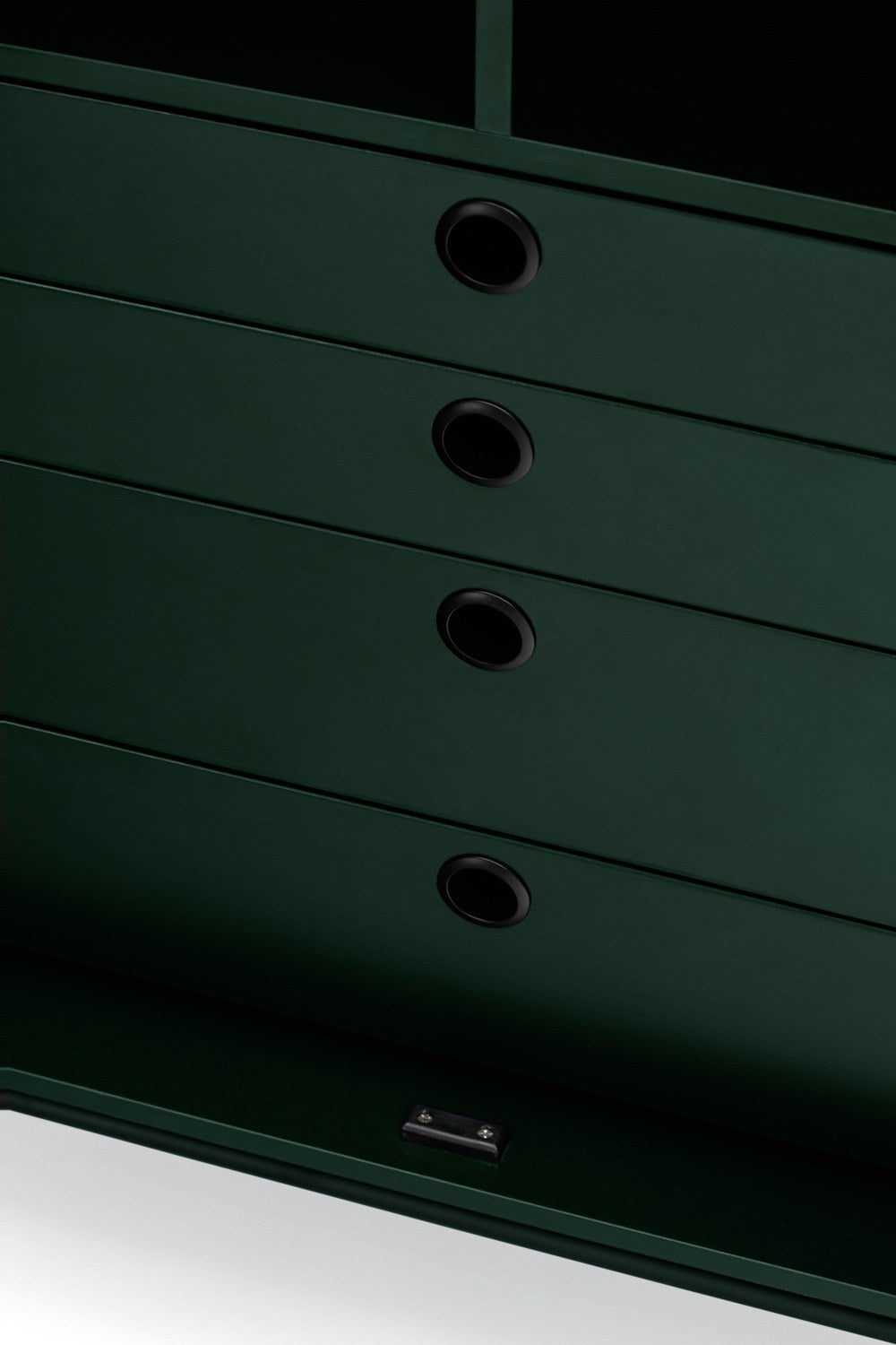 Mueble Auxiliar PUNTO 2P/4C | Teulat - Negro/Verde oscuro (extra 3)