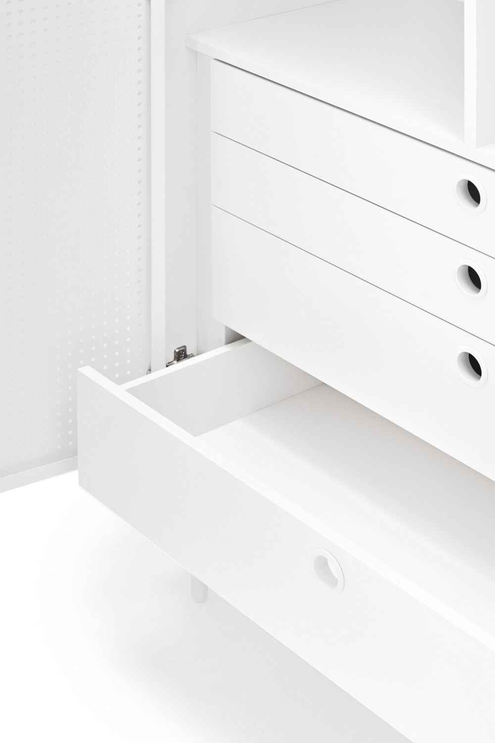 Mueble Auxiliar PUNTO 2P/4C | Teulat - Blanco (extra 3)