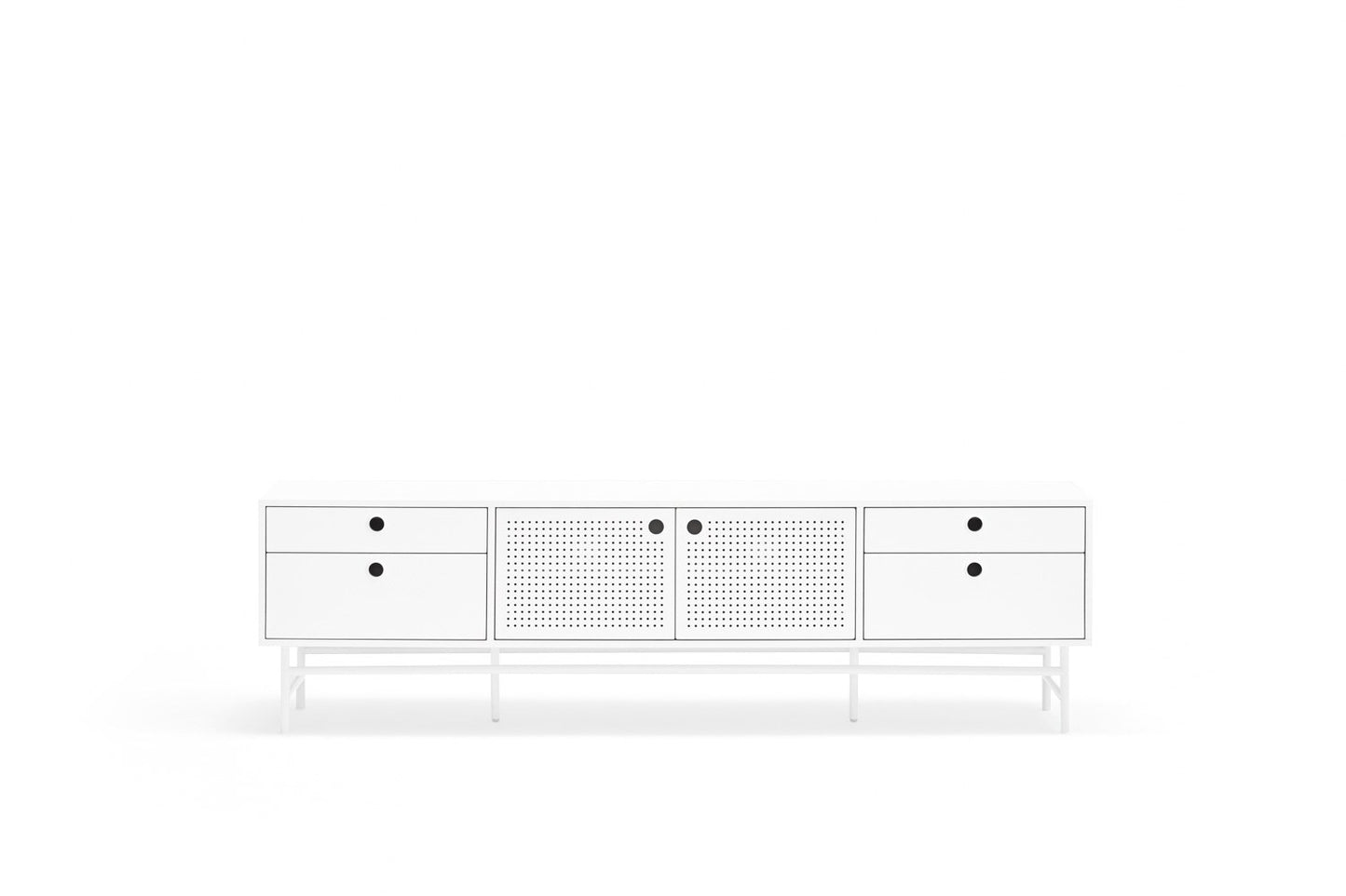 Mueble TV PUNTO 2P4C | Teulat - Blanco