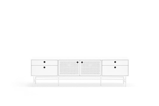 Mueble TV PUNTO 2P4C | Teulat - Blanco