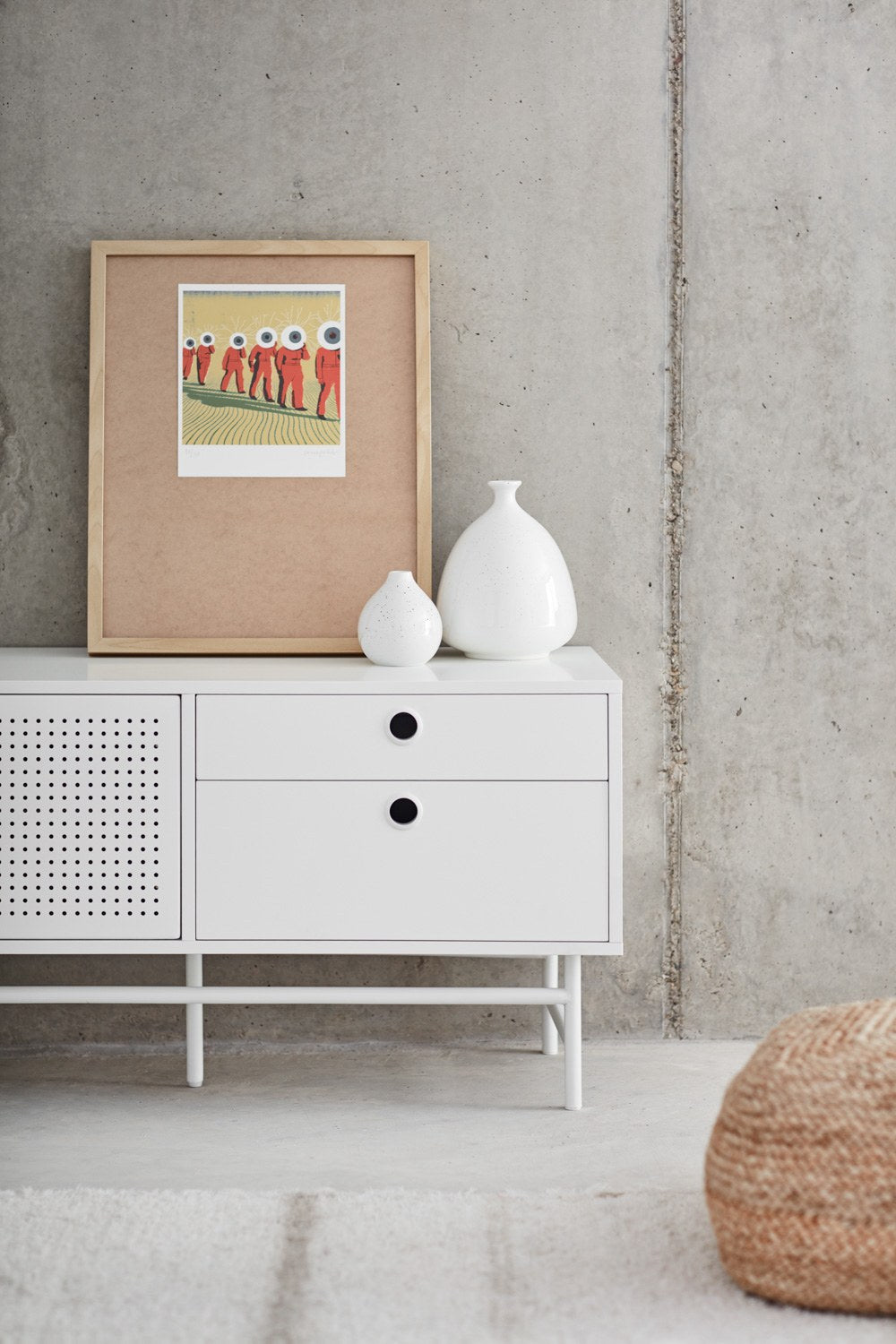 Mueble TV PUNTO 2P4C | Teulat - Blanco (extra 1)