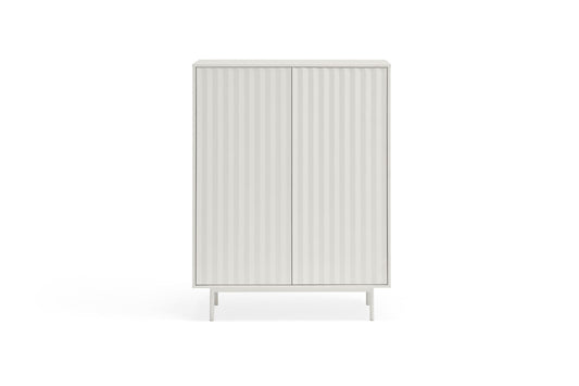Mueble Auxiliar SIERRA 2P2C | Teulat - Blanco