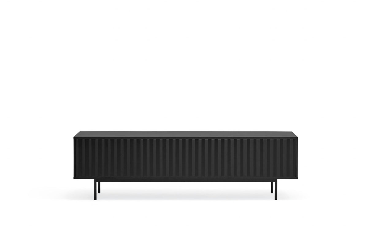 Mueble TV SIERRA 3P | Teulat - Negro