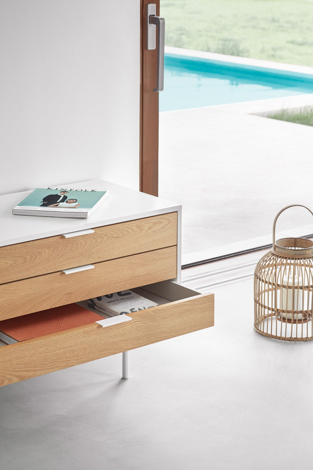 Mueble TV SIERRA 2P3C | Teulat - Blanco (extra 1)
