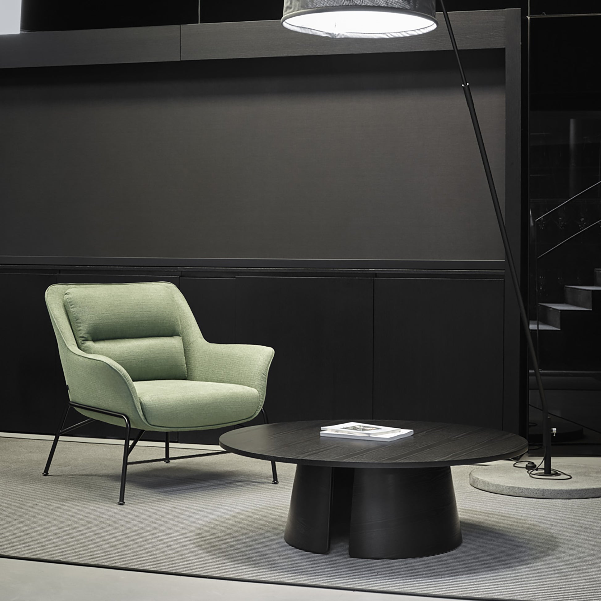 Mesa de Centro Cep 110 cm | Teulat - Negro (vista extra)