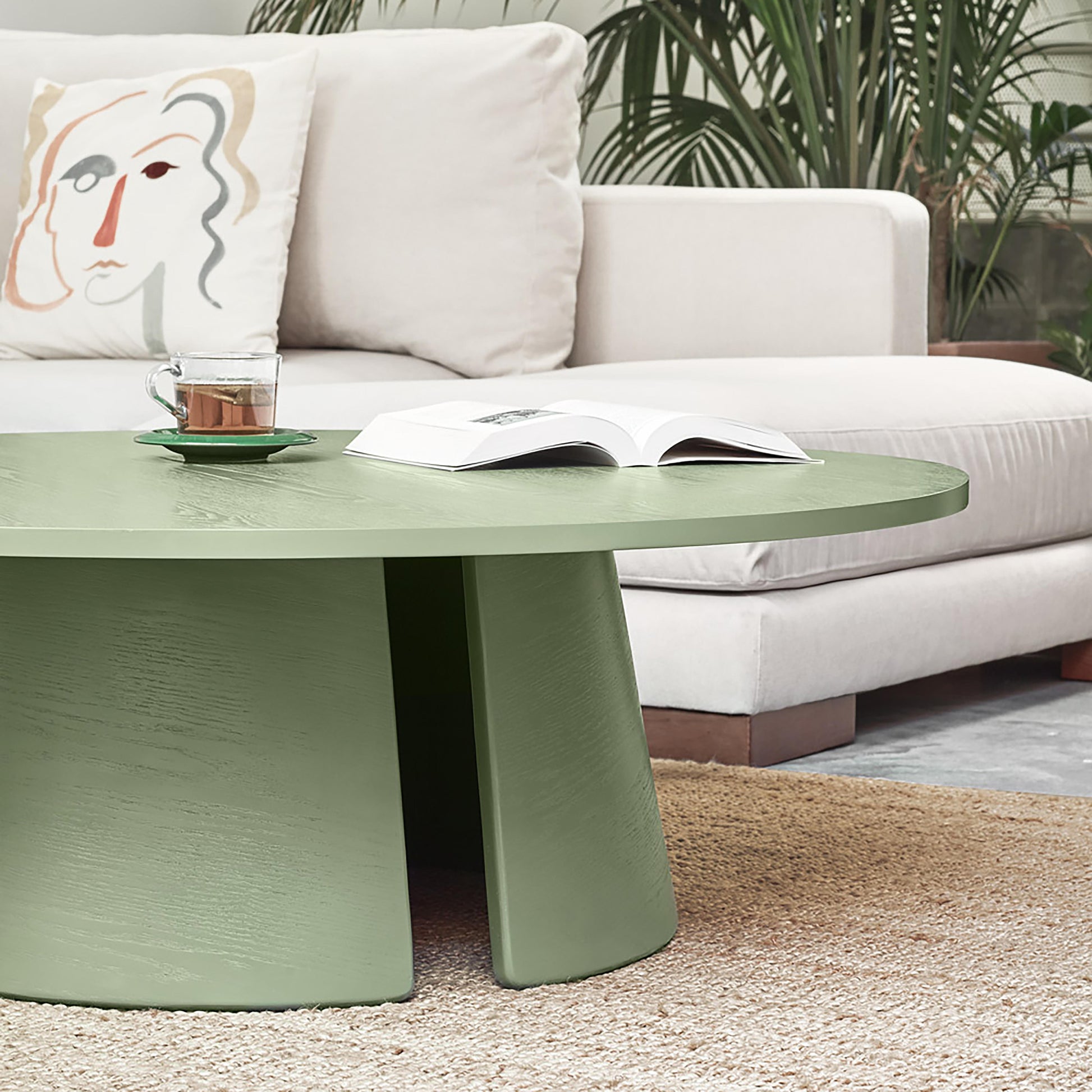 Mesa de Centro Cep 110 cm | Teulat - Verde (extra 2)
