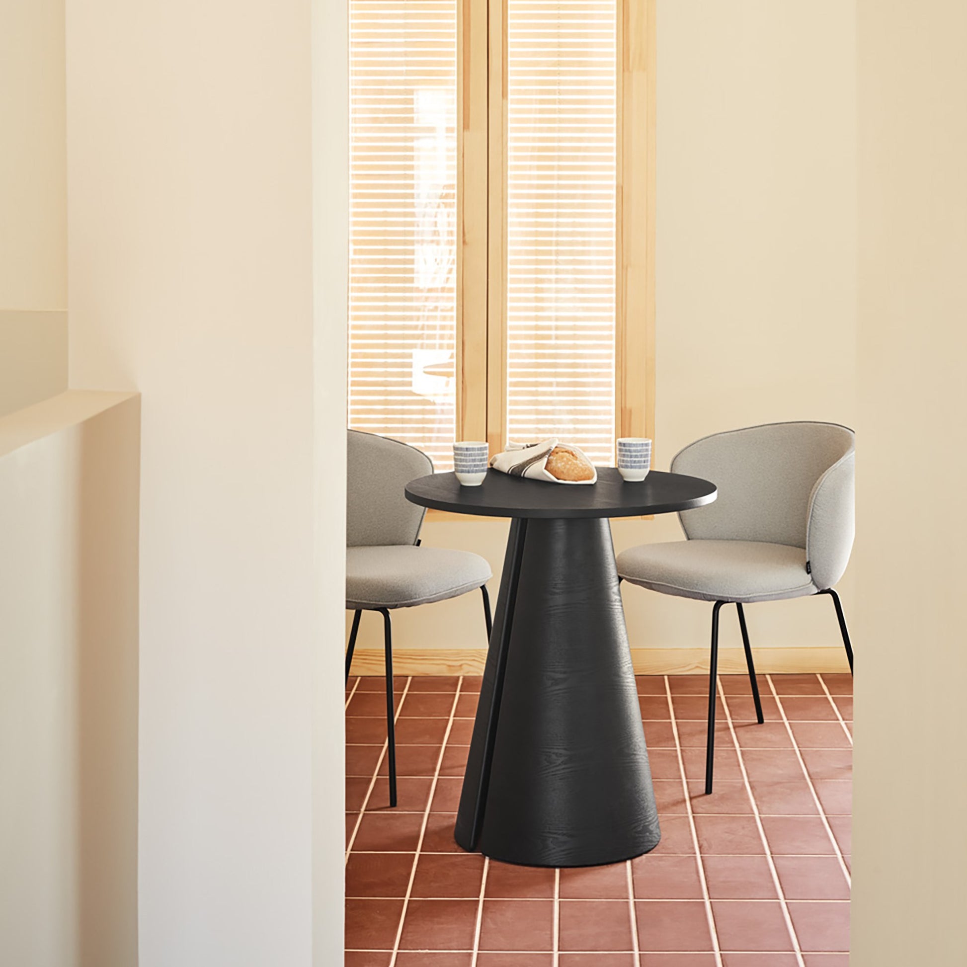 Mesa Auxiliar Alta Cep 65 cm | Teulat - Negro (extra 1)