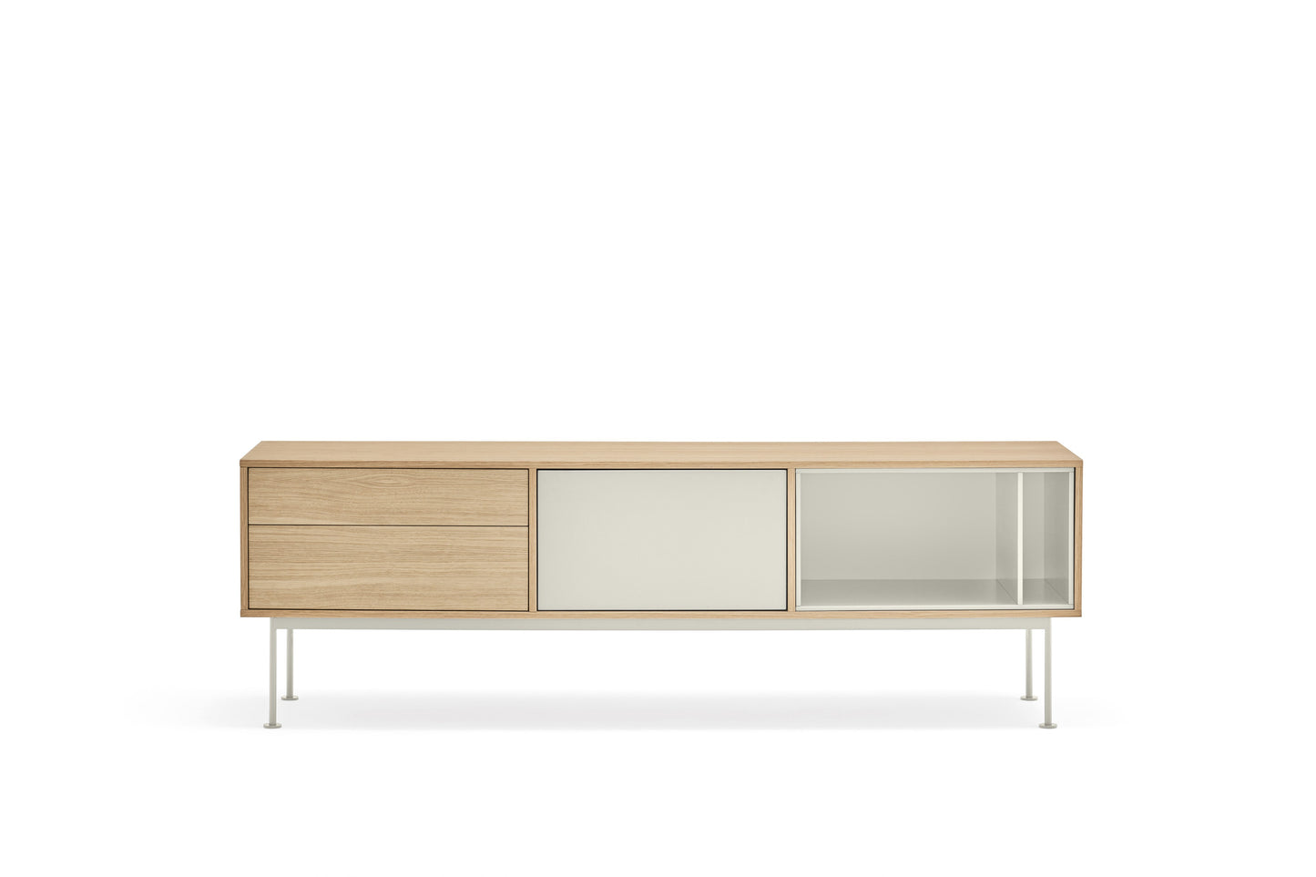 Mueble TV YOKO 1P2C | Teulat - Crema