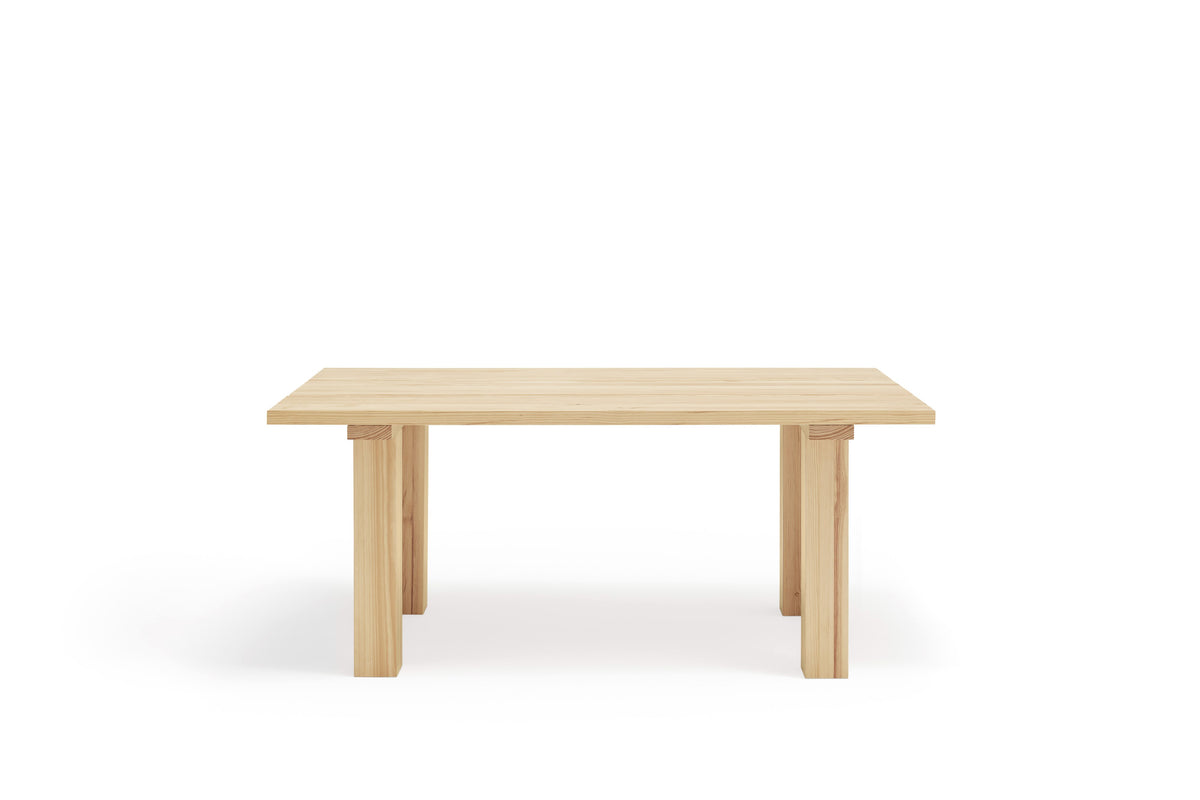 Mesa de Comedor Banda 180 cm en Pino Macizo | Teulat - Pino natural