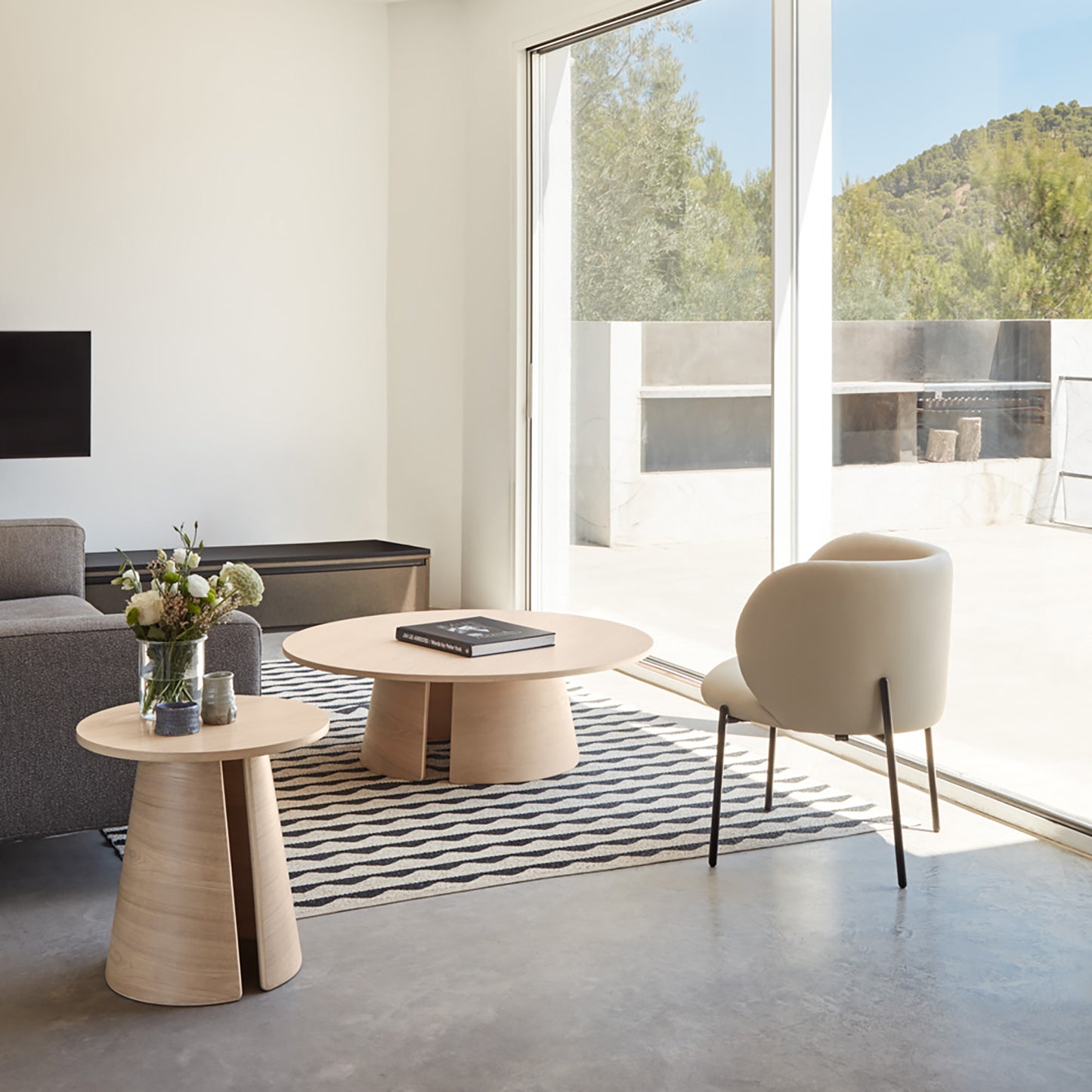 Mesa de Centro Cep 110 cm | Teulat - Natural claro (vista extra)