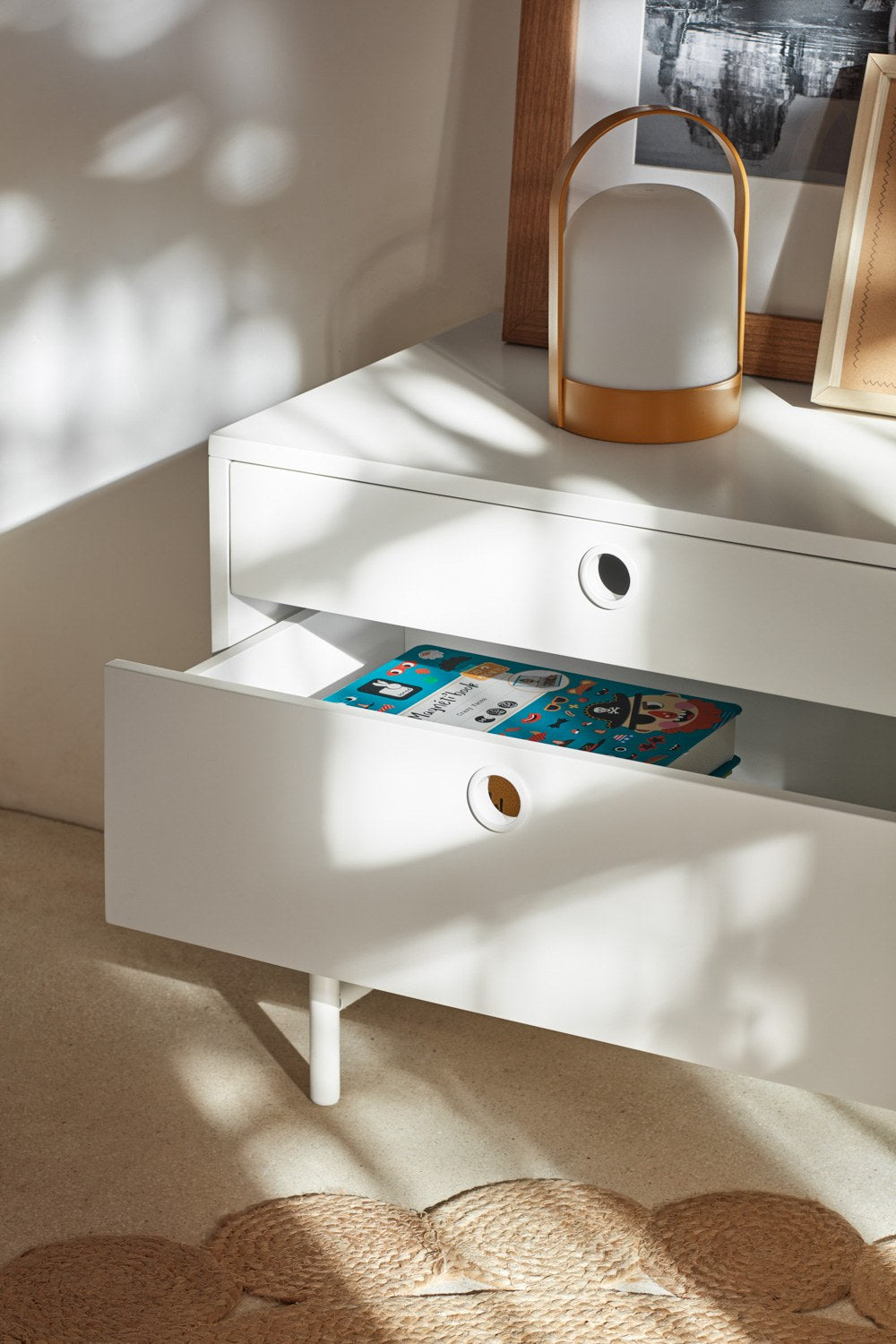 Mueble TV PUNTO 2P2C 140 cm | Teulat - Blanco (extra 1)