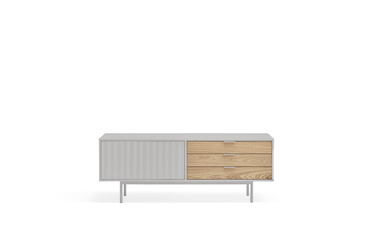 Mueble TV SIERRA 1P3C | Teulat - Gris claro