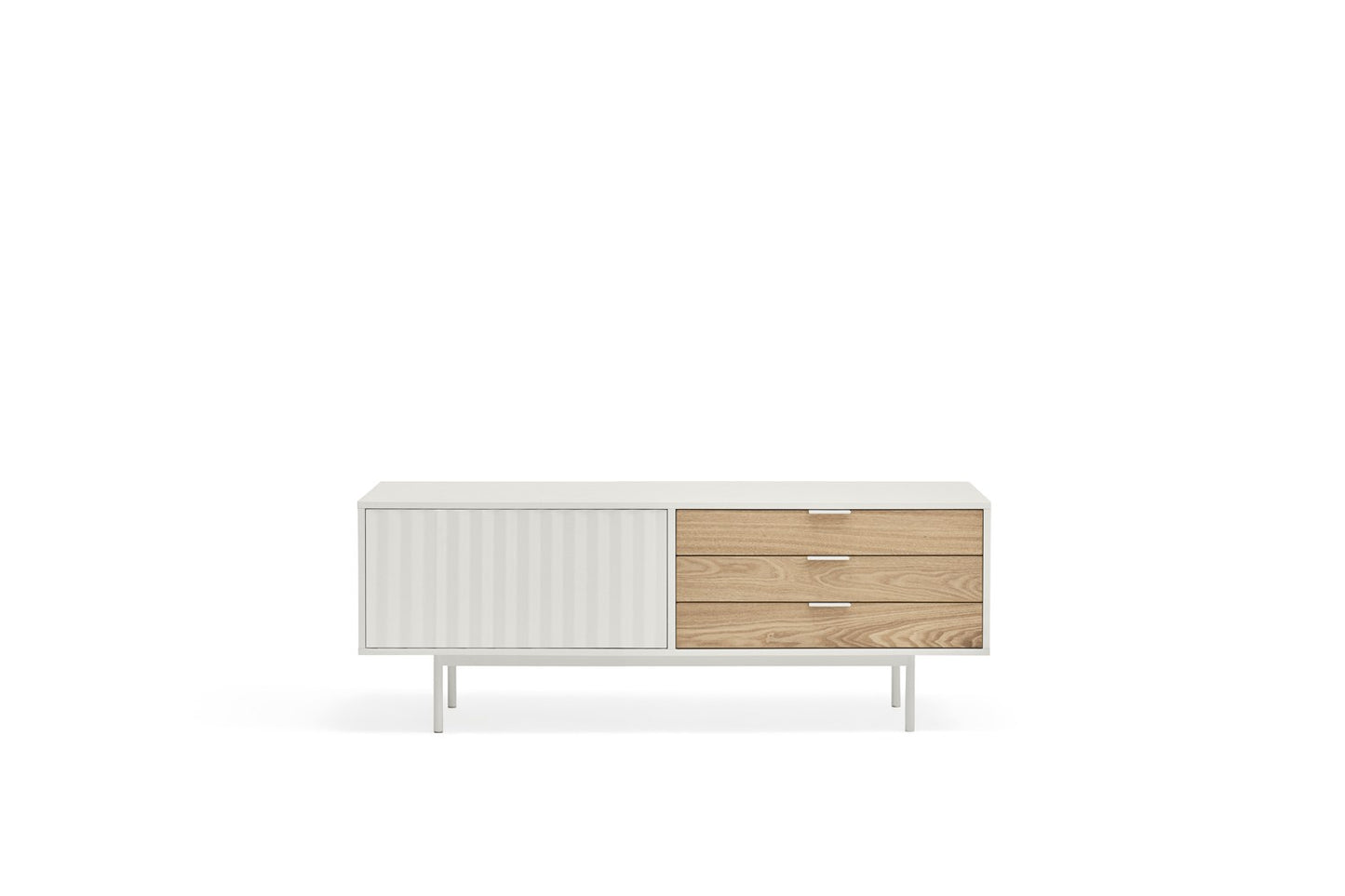 Mueble TV SIERRA 1P3C | Teulat - Blanco (extra 2)