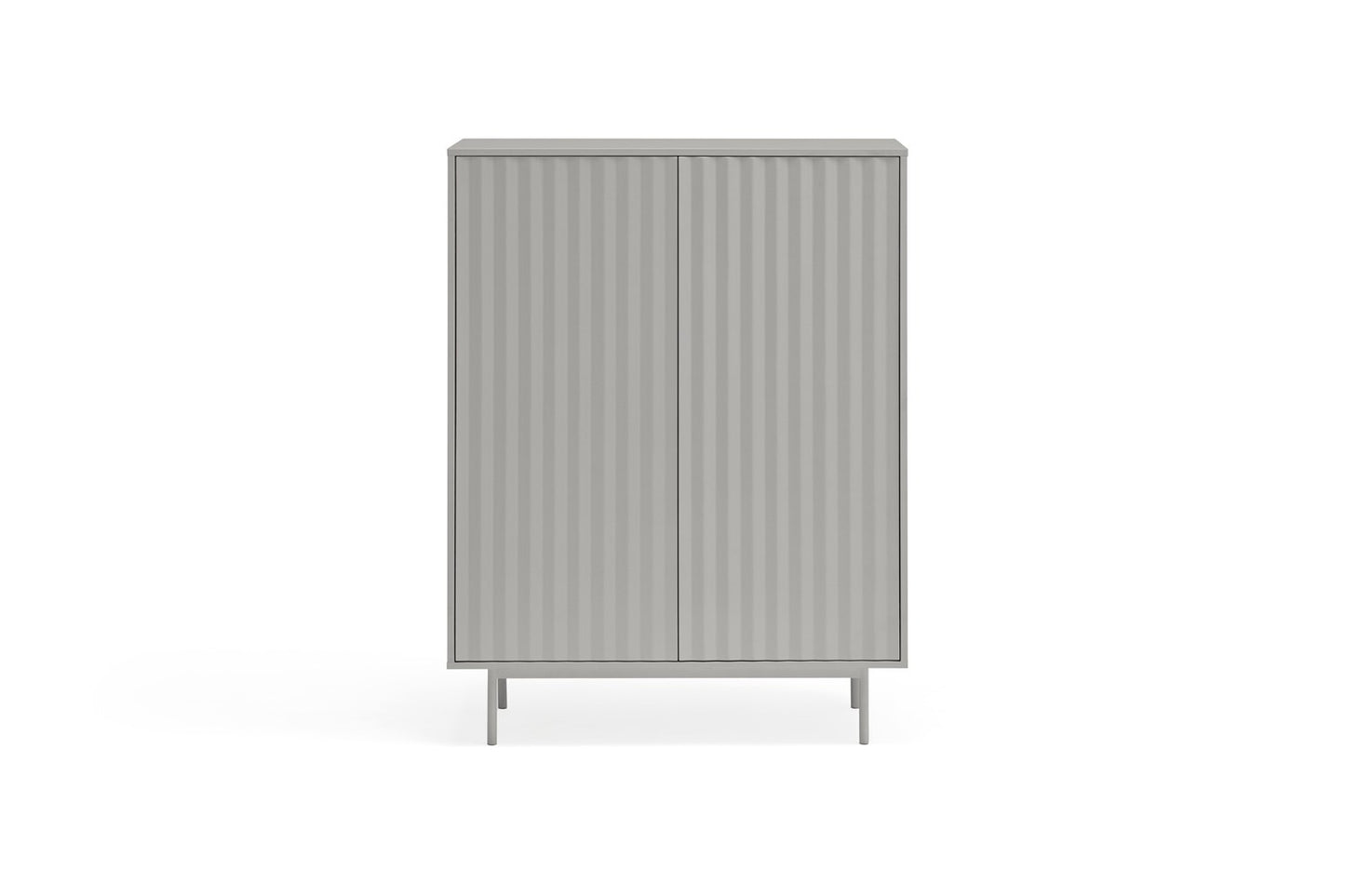 Mueble Auxiliar SIERRA 2P2C | Teulat - Gris claro
