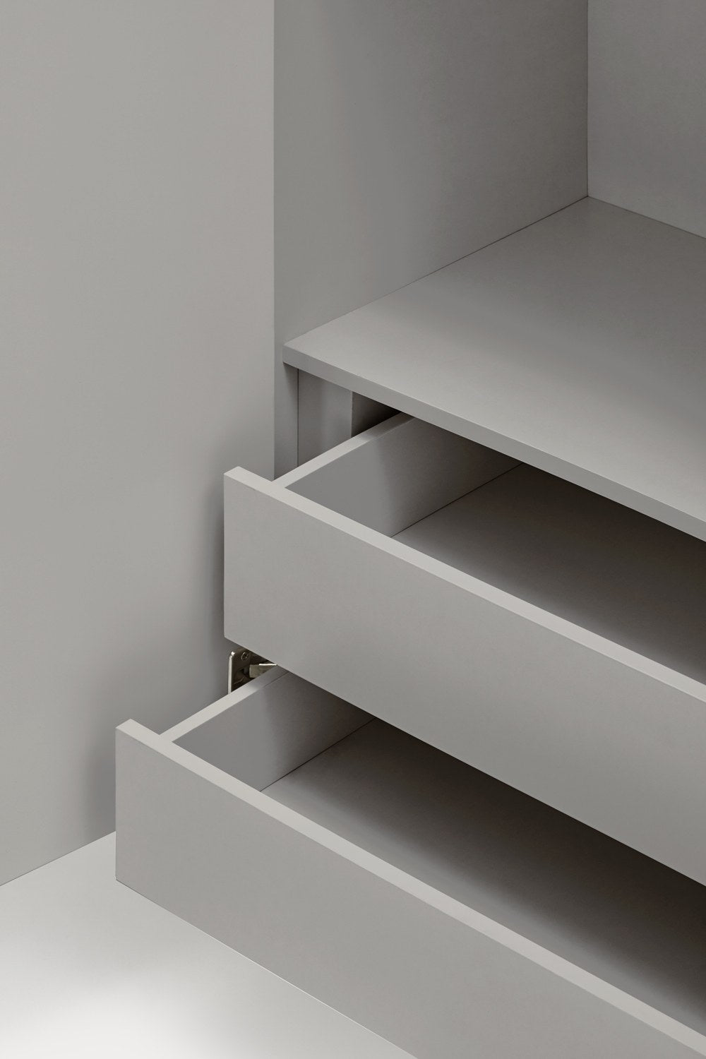 Mueble Auxiliar SIERRA 2P2C | Teulat - Gris claro (extra 2)