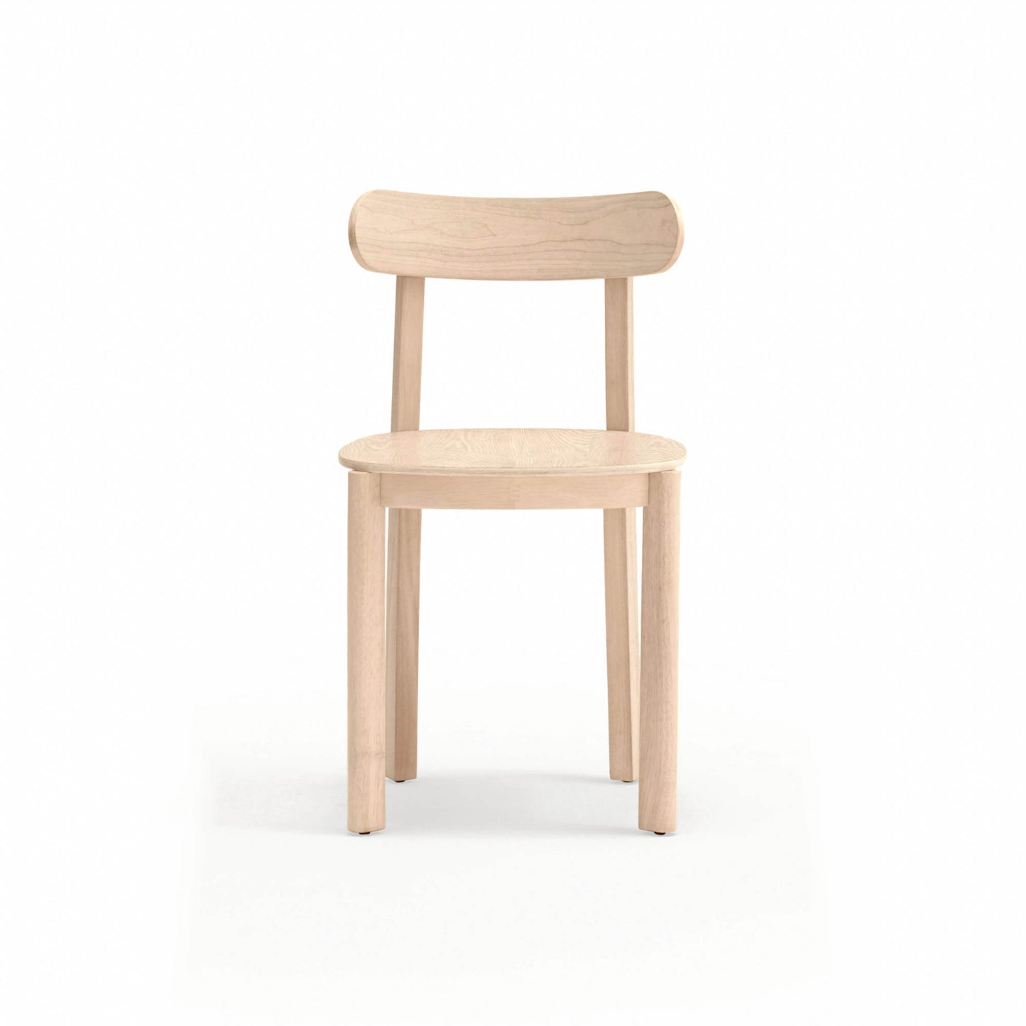 Silla Nara Teulat Fresno Natural Minimalista | Madera Comedor Contemporáneo