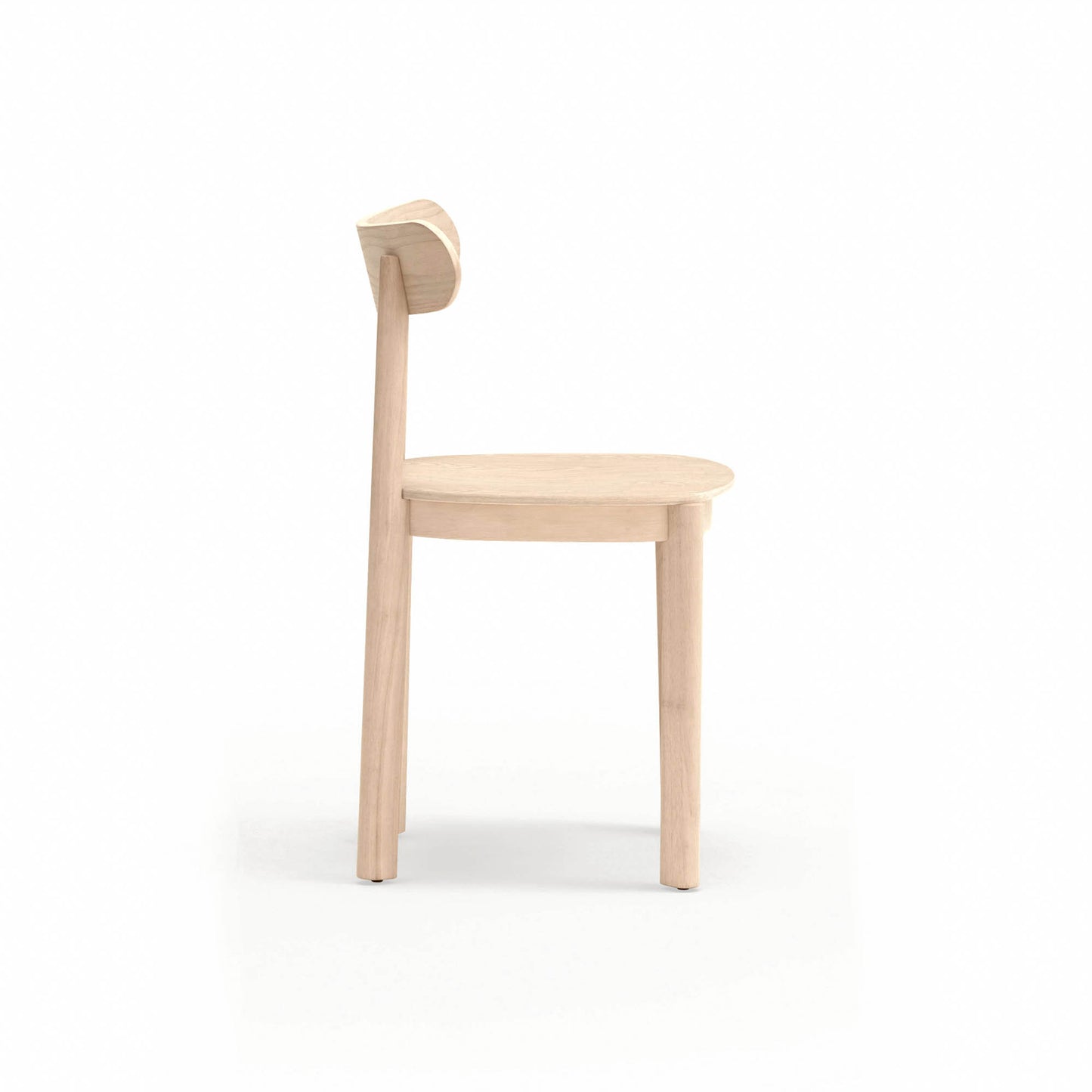 Silla Nara Teulat Fresno Natural Minimalista | Madera Comedor Contemporáneo