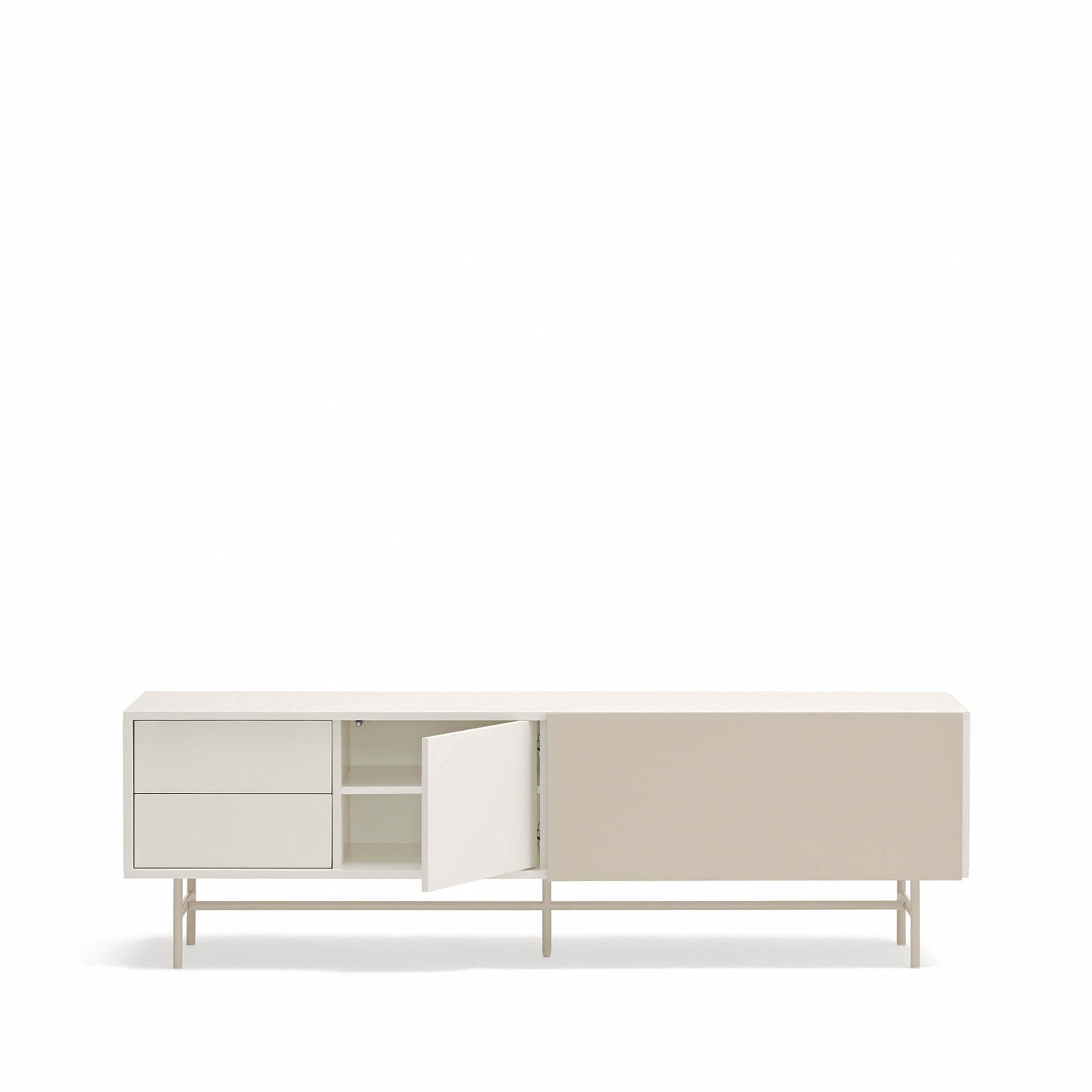 Mueble TV Nube ambiente nórdico minimalista - LED opcional