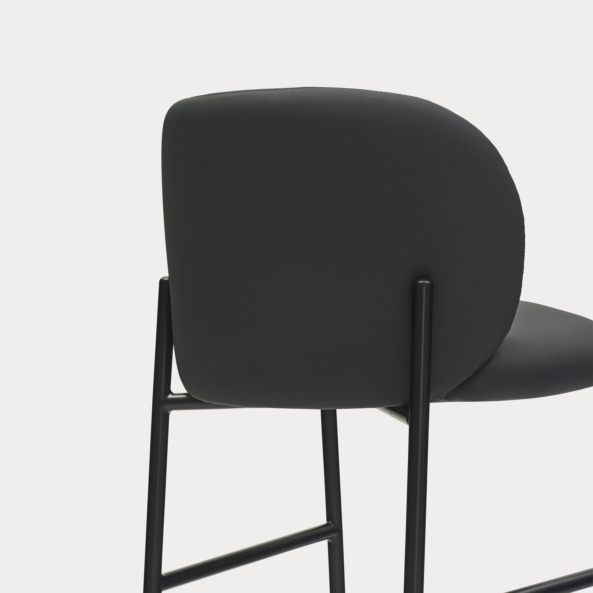 Taburete MOGI 65 cm Teulat | Aguskim - PU Negro (extra 2)