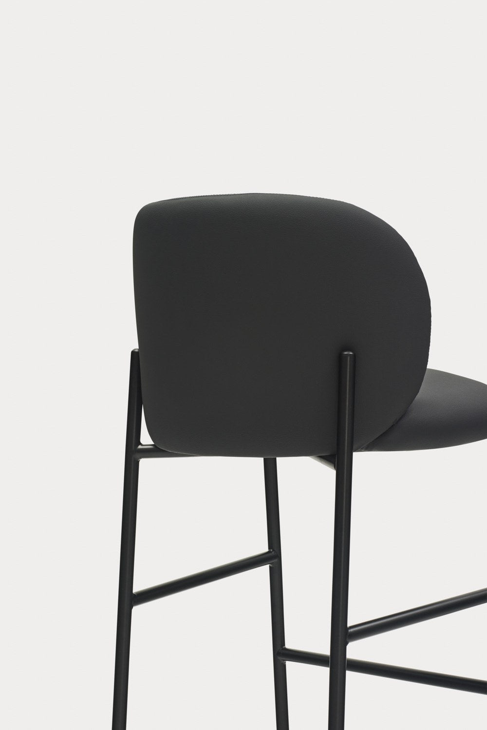 Taburete MOGI 75 cm Teulat | Aguskim - PU Negro (extra 1)