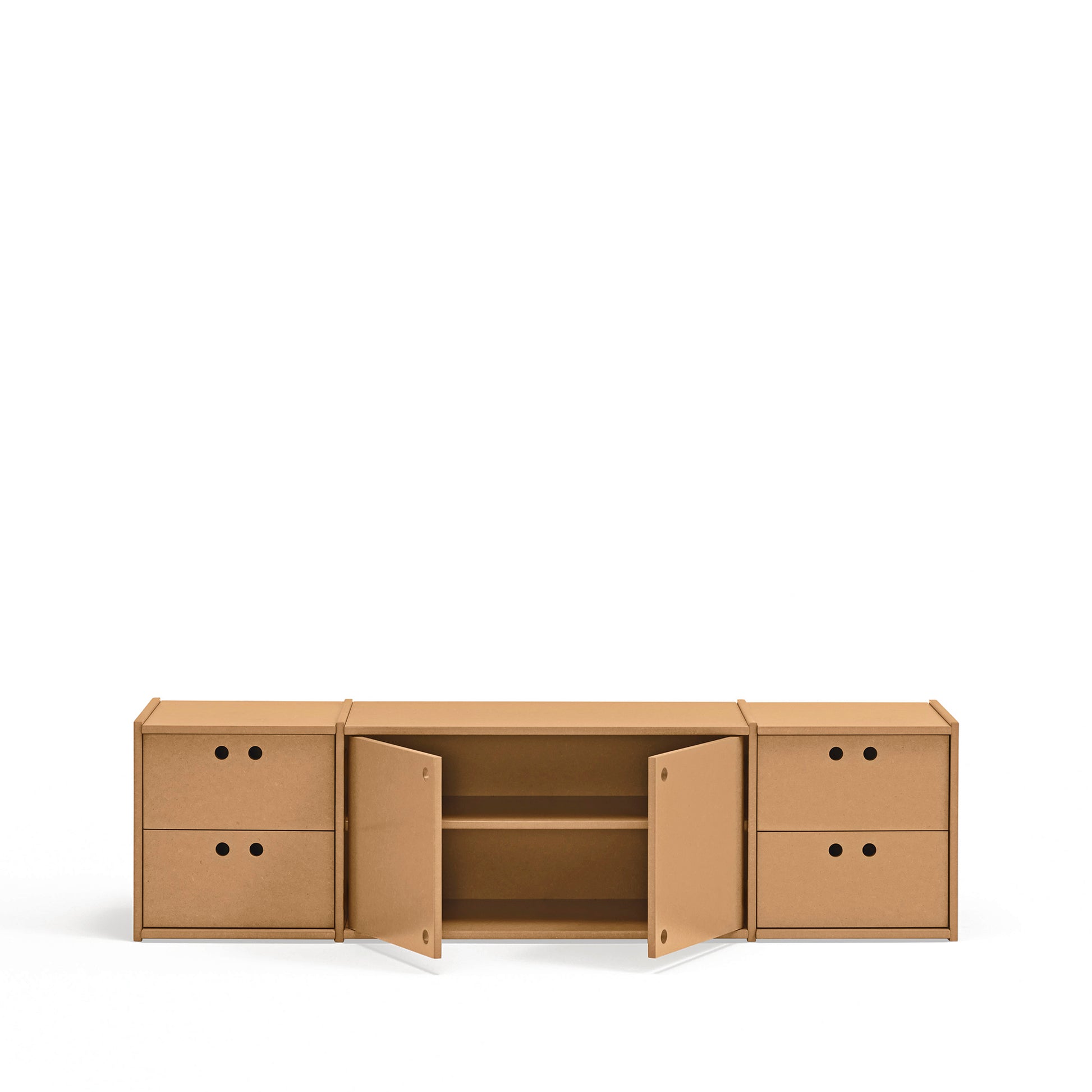 Mueble TV Wally especificaciones técnicas - Catálogo cajones