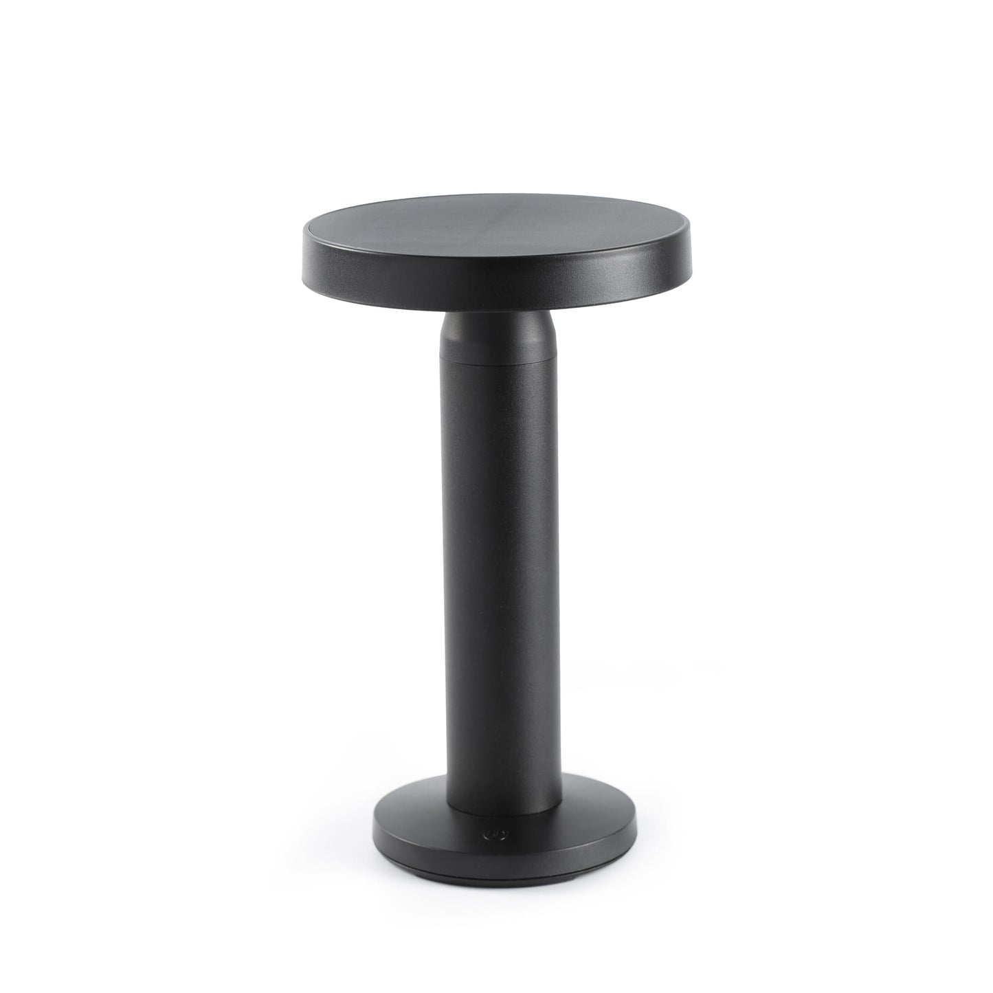 Lámpara de mesa solar exterior Faro CAIRO negra LED 2W 2700K